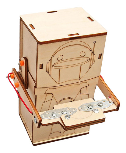 Kits De Ciencia De Robot De Dinero De Comida, Rompecabezas
