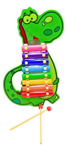 Marimba Xilofono Grande En Madera De Dinosaurio Montessori