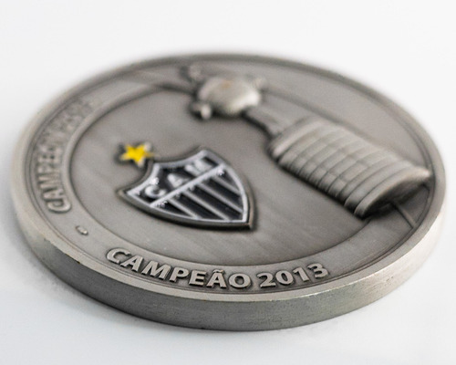 Medalhão Campeão Libertadores 2013 Atlético Mineiro