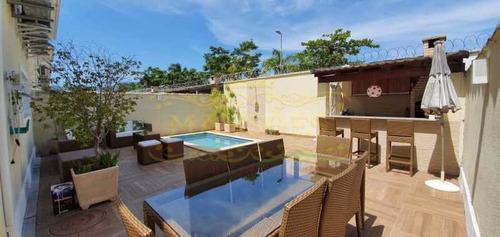 Casa Triplex, Com 3 Quartos Suítes, 2 Vagas, No Recreio Dos Bandeirantes - Abcn30008