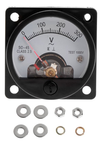 Medidor De Voltímetro De Panel Dial So-45 Ac 0-300v Para Env