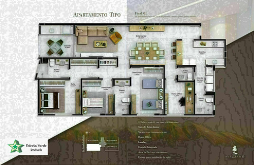 Imagem 24 de 30 de Apartamento À Venda No Bairro Centro - Siderópolis/sc - 351