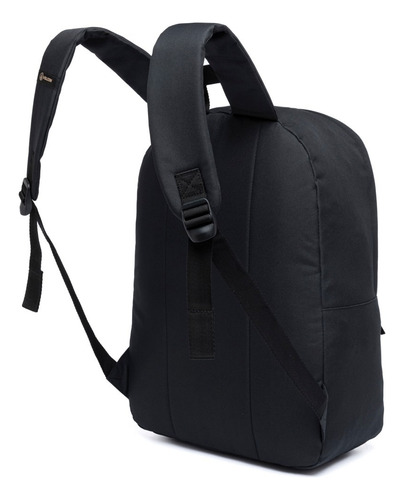 Mochila Volcom Faculdade Bolsa Escolar Resistente Cor Preto Desenho Do Tecido Liso