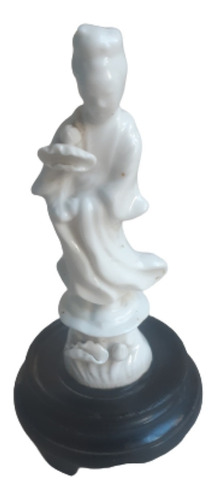 Adorno, Figura De Porcelana Blanc De Chine 