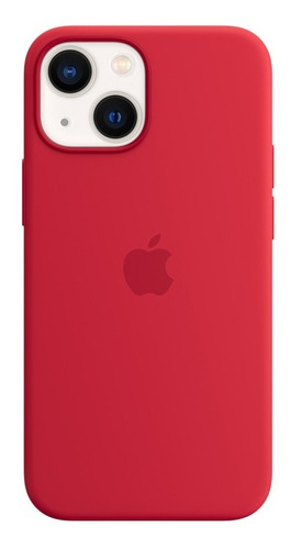 Funda De Silicona Apple Con Magsafe Para El iPhone 13 Mini Color Rojo Rojo - Distribuidor autorizado