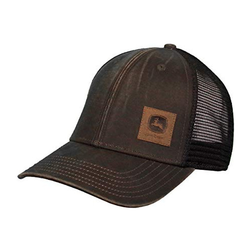 John Deere Tractors - Gorro De Piel Natural Para Hombre, Col