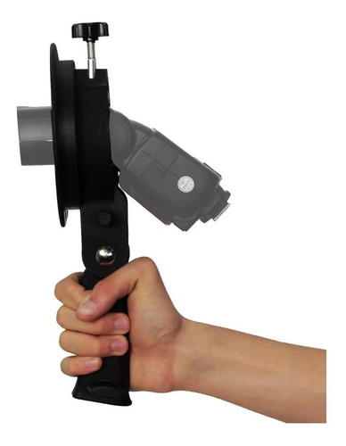 Imagem 3 de 4 de Suporte De Mão E Tripé Ya5010 Para Flash Speedlite E Bowens