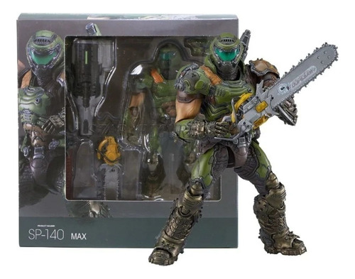 Figura Articulada Doom Slayer De Doom Eternal Dm1-5 16cm