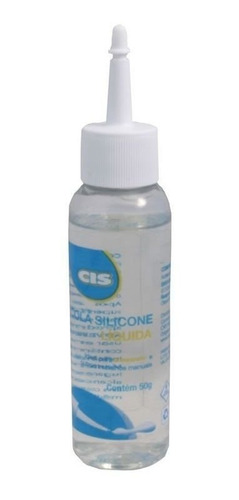 Cola Silicone Liquida Cis 50g Transparente 46.2700 24730