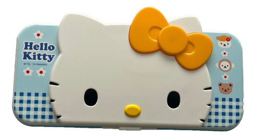 Hello Kitty - 1 Lapicera De Plástico 2 Secciones. 3 Colores