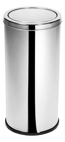 Lixeira de Inox com Tampa Meia Esfera 22 Litros Jsn
