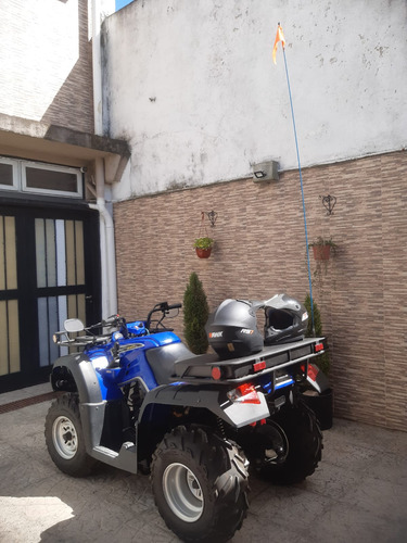 Cuatriciclo Zanella G-force 250, Año 2013 (p2018) C/tráiler