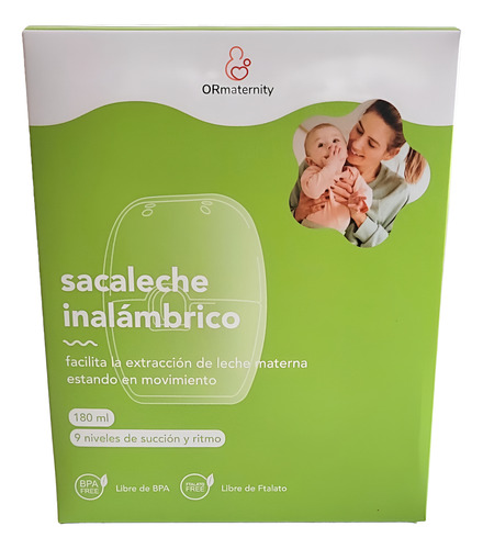 Sacaleche ORmaternity Eléctrico Inalámbrico Ormaternity