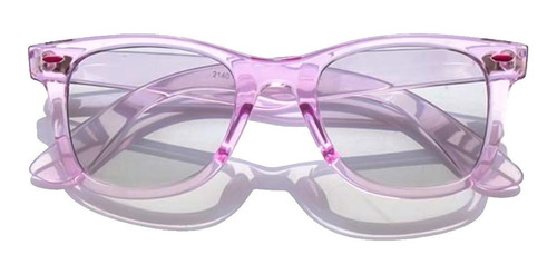 Imagen 1 de 2 de Lentes De Sol Ice Pop Rosa Unisex Uv 400