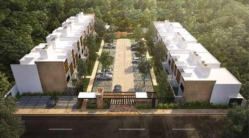 Imagen 1 de 6 de Departamento Con Jardín Privado En Temozón Nte