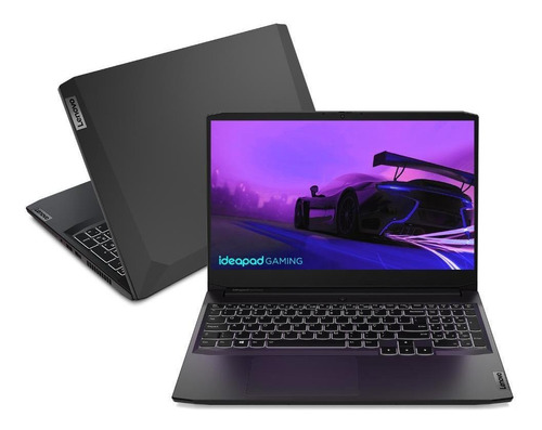 Notebook Ideapad Gaming 3i I7 16gb 512gb Ssd Rtx 3050 W11p Cor Shadow black