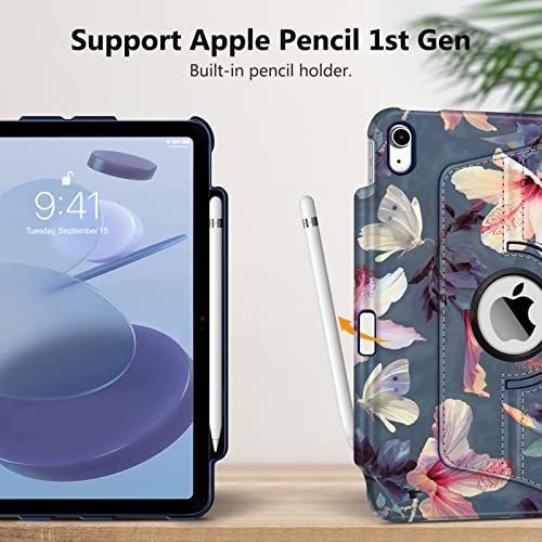 Funda Para iPad 10th Generacion Giratoria 360 - Floreciente