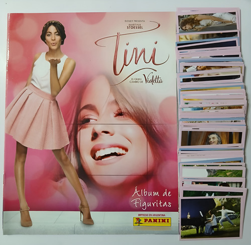 Album Tini El Cambio De Violetta + 155 Figuritas A Pegar!