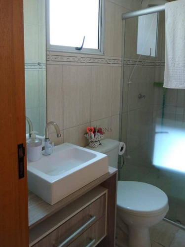 Apartamento Com 2 Dormitórios À Venda, 46 M² Por R$ 127.000 - Santa Fé - Gravataí/rs - Ap0703