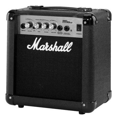 Guitarra Crimson Seg265 + Ampli Marshall Mg10 + Acc Prm Color Rojo