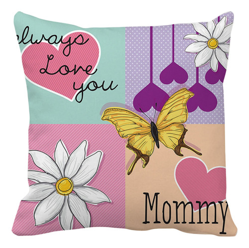 Funda De Cojín Q Pillowcase Para Mamá, Diseño Dormitorio S