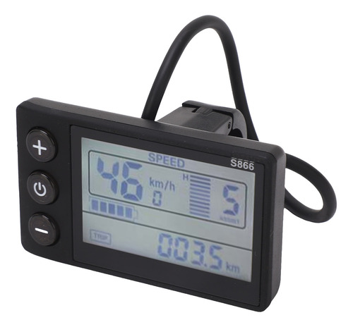 Panel De Pantalla Lcd Para Bicicleta Eléctrica S866 24v 36v