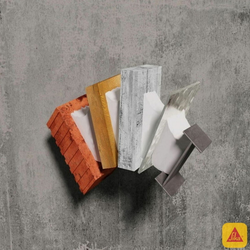 Imagen 5 de 8 de Sikaflex 1a Sellante Flexible Juntas Profesional Gris 600 Ml