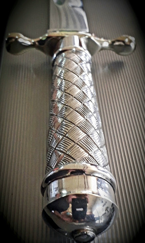 Cuchillo Facon Picaso Arbolito De Plata - Acero Aleman