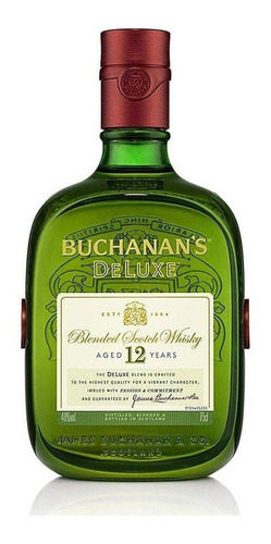 Pack De 4 Whisky Buchanans Blend 12 Años 1 L