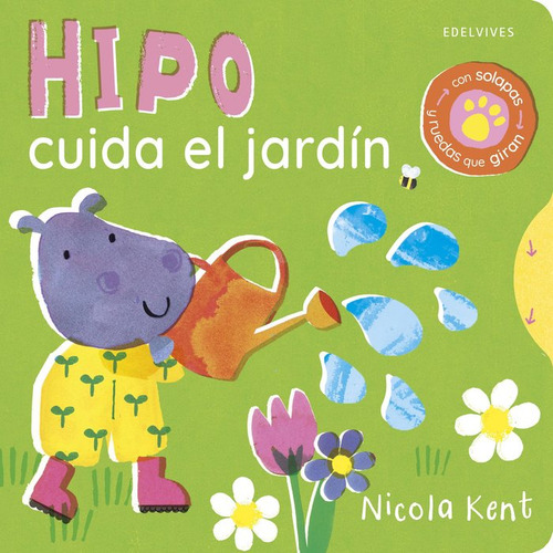 Hipo Cuida El Jardin, De Kent, Nicola. 1792, Vol. 1. Editorial Editorial Luis Vives Edelvives, Tapa Dura, Edición 1 En Castellano, 2025