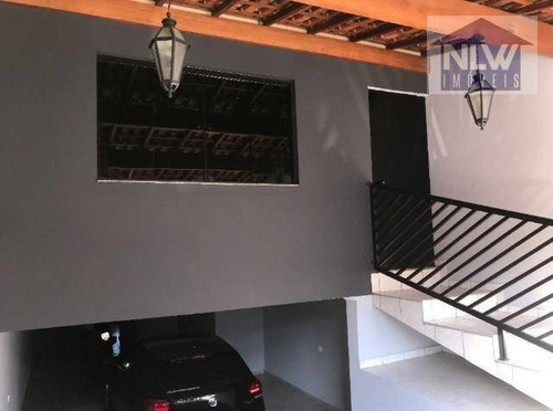 Casa Com 3 Dormitórios À Venda, 200 M² Por R$ 700.000,00 - Parque Novo Oratório - Santo André/sp - Ca0139