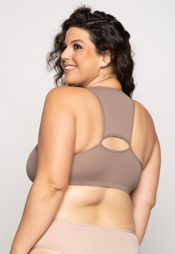 Imagem 4 de 4 de Sutia Top Costa Nadador Lingerie Soutien Plus Size
