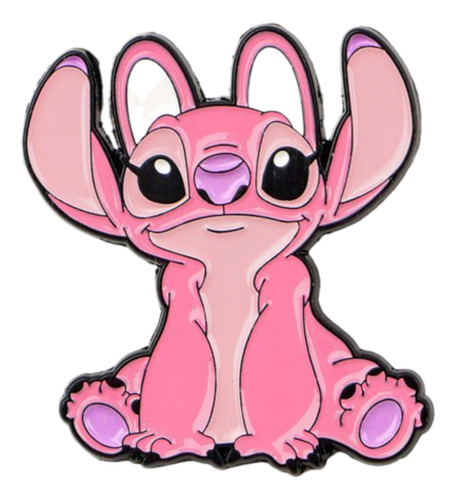 Pin / Broche Metálico Lilo & Stitch Película Animada Diseños Angel A Stitch