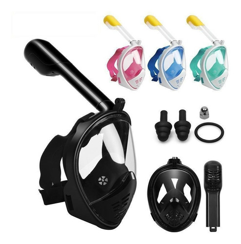Mascara Snorkel Ninja Adaptador Accesorio Gopro Eken Playa