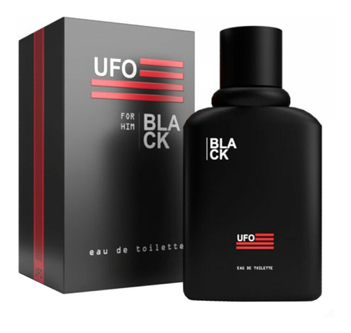Perfume Edición Hombre Ufo Black 55ml Febo Volumen De La Unidad 55 Ml