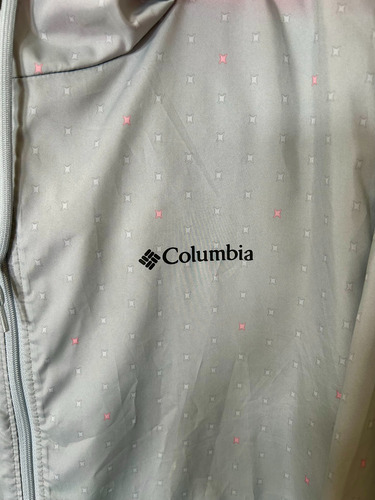 Campera Columbia Original Impermeable Mujer Xl ¡impecable! (Usado)