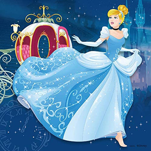 Rompecabezas: Disney Princesas 3pack 49pz Ravensburger Ariel