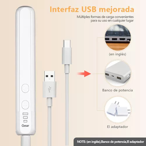 Esmalte De Unha Elétrico Recarregável 35000rpm