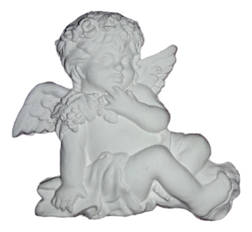 Angel Para Pintar Souvenirs 7 Cm Pack 4 En Yeso