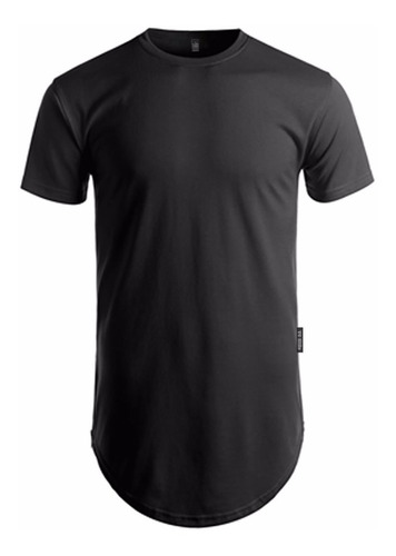 Kit 10 Camisetas Swag Longline Masculina C35 Atacado