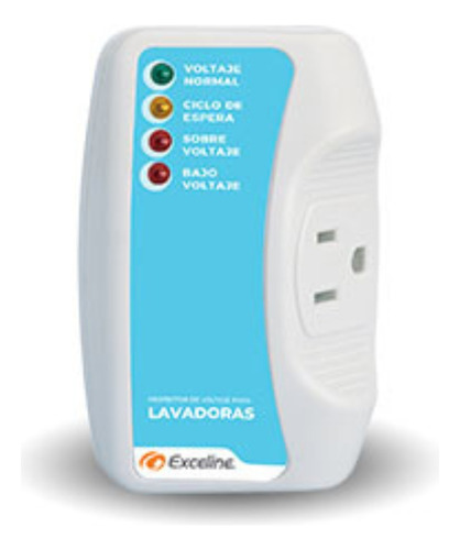 Protector De Voltaje 120v Para Lavadora Exceline.