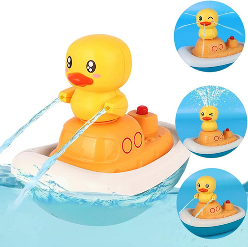 Juguetes De Baño For Bebés Ducha Eléctrica Con 3 Patos