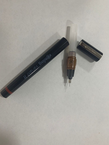 Imagen 3 de 4 de Rapidógrafo Rotring 0.5 Mm - Unidad a $162000
