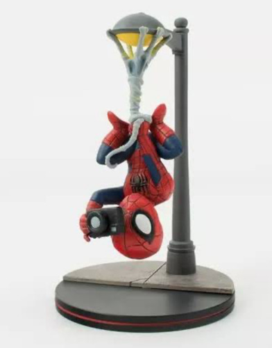 Q Fig Spiderman Qmx Diorama (Usado)