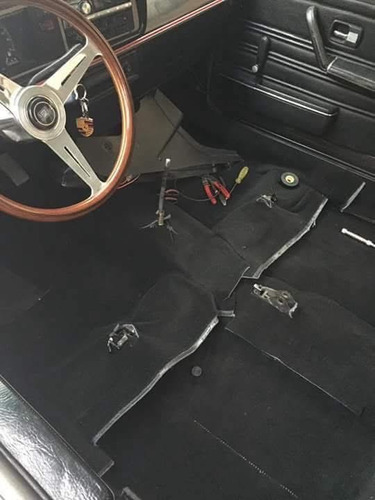 Kit De Tapicería Nuevopara Caribe Atlántic Mk1 2 O 4 Puertas Negro (Usado)