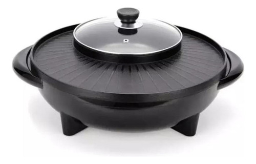 Parrilla Grill Eléctrica Multifuncional Antiadherente Olla