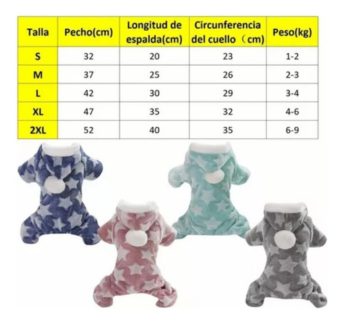// Pijama Calientita Con Pants Y Gorro For Perros Pequeños