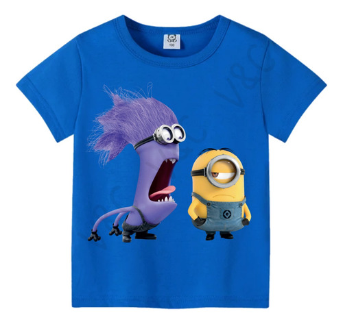 Remera Minion Nene Nena Infantil