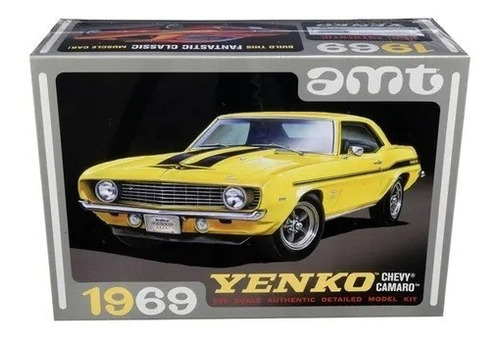 Kit Para Montar Chevy Camaro (yenko) 1969 - 1/25 - Amt