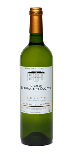 Vinho Château Beauregard Ducasse Graves Blanc 2020